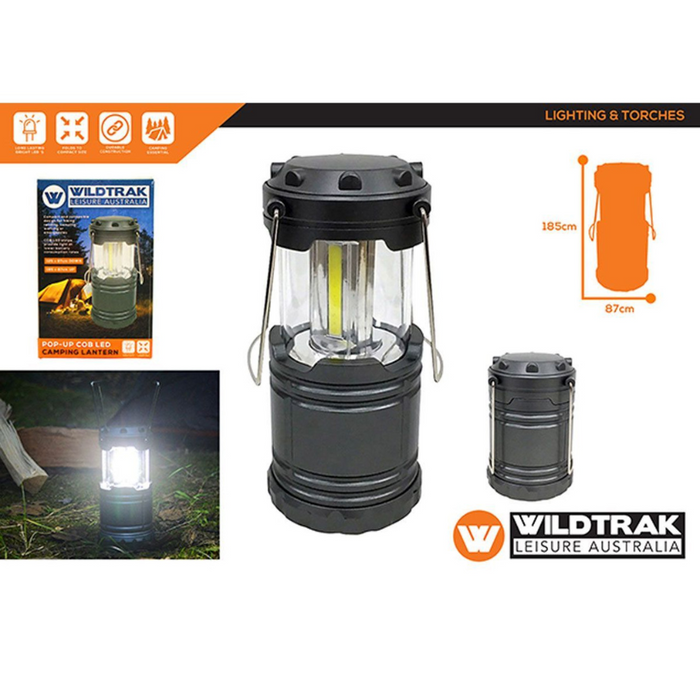 WILDTRAK LANTERN LED POP UP BATTRIES INCLUDED