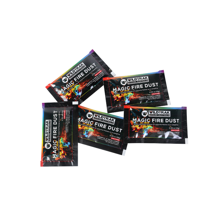 WILDTRAK MAGIC COLOUR FIRE FLAME 15G 5PK