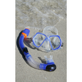 WILDTRAK MASK SNORKEL SET CHELLY KIDS PVC BLUE