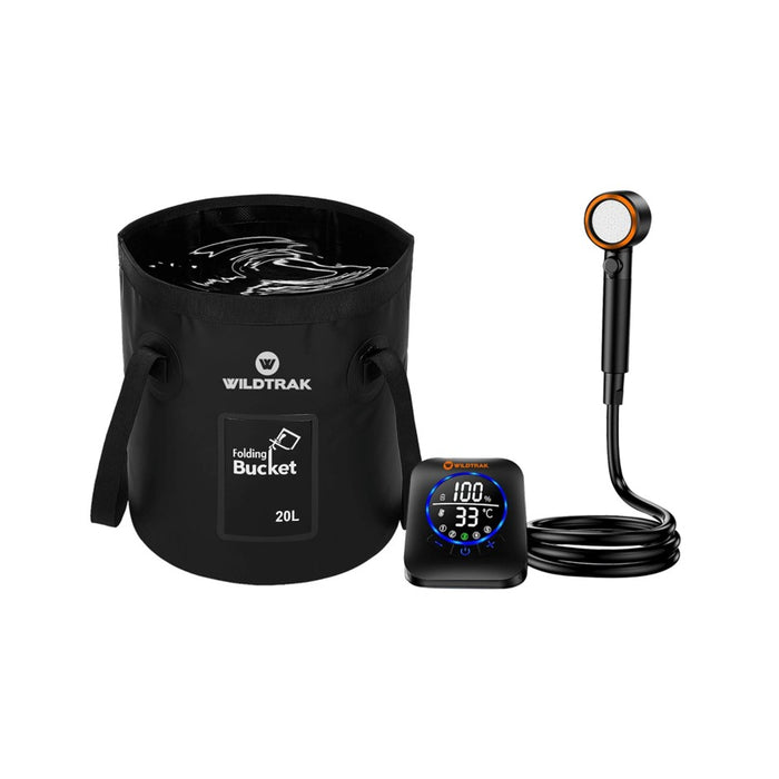 WILDTRAK PORTABLE RECHARGEABLE CAMP SHOWER