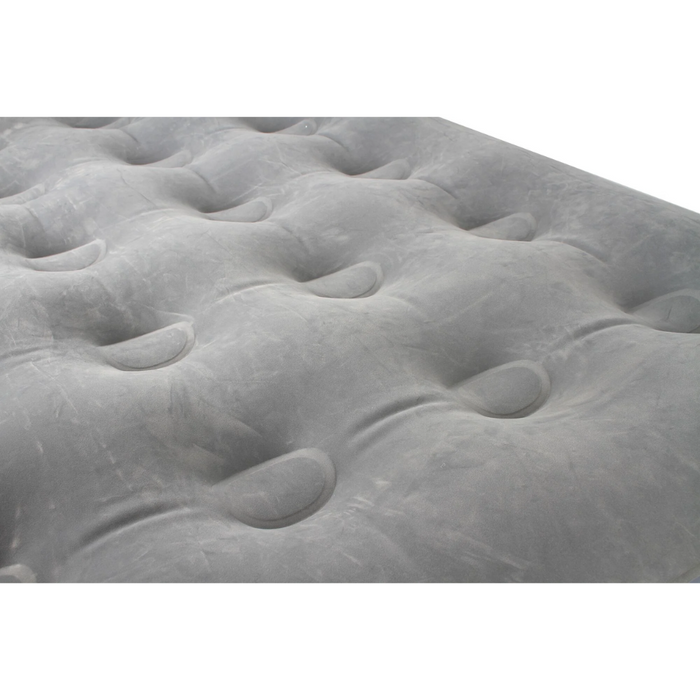 WILDTRAK QUEEN COIL BEAM FLOCKED AIRBED