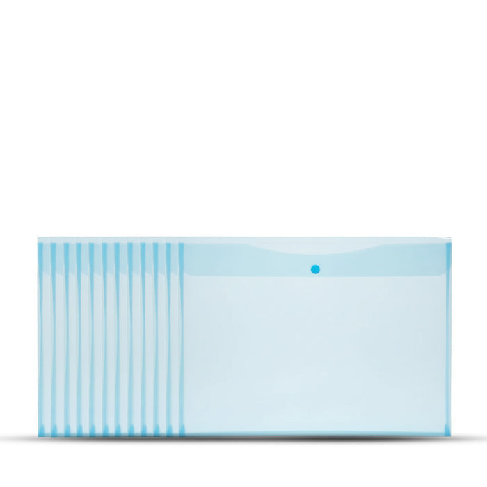 Worldone Button Envelope Horizontal Bag