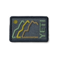 YETI COLLECTORS PATCH MOUNTAIN GRAY