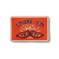 YETI COLLECTORS PATCH SMOKE EM RED