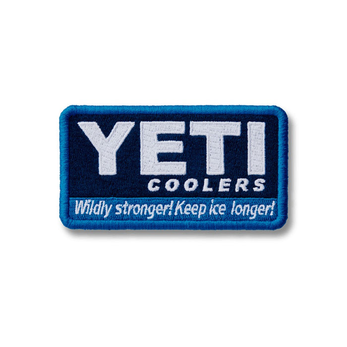 YETI COLLECTORS PATCH WILDLY STRONGER