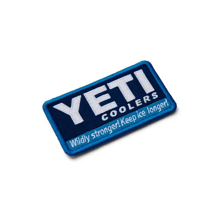 YETI COLLECTORS PATCH WILDLY STRONGER