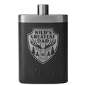 YETI FLASK WILDS GREATEST DAD [CLR:BLACK]