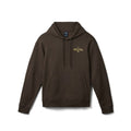 YETI FLEECE HOODIE PULLOVER WETLANDS BROWN [SZ:X-SMALL]