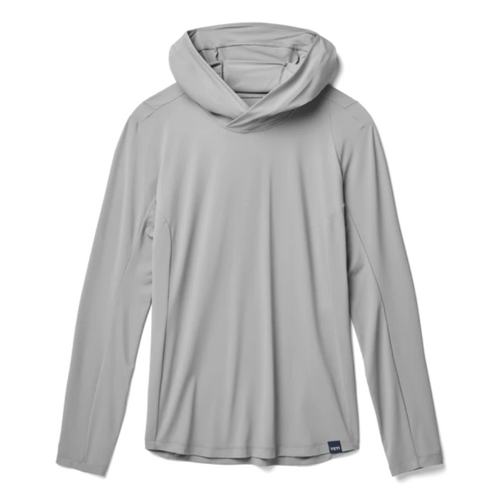 YETI HOODED ULTRA LIGHTWEIGHT SUNSHIRT [CLR:GRAY SZ:X-SMALL]