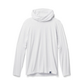 YETI HOODED ULTRA LIGHTWEIGHT SUNSHIRT [CLR:WHITE SZ:X-SMALL]