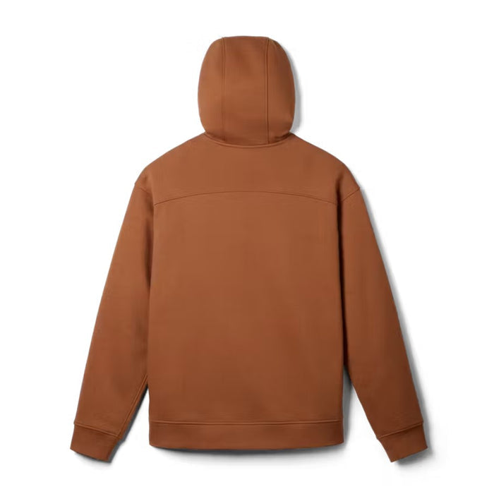 YETI LOGO FLEECE HOODIE PULLOVER RUST [SZ:X-LARGE]