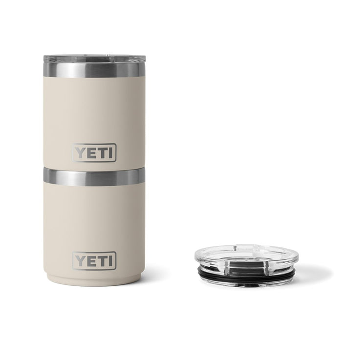 YETI RAMBLER 10oz 296ml LOWBALL STACKABLE WITH MAGSLIDER LID [CLR:CAPE TAUPE]
