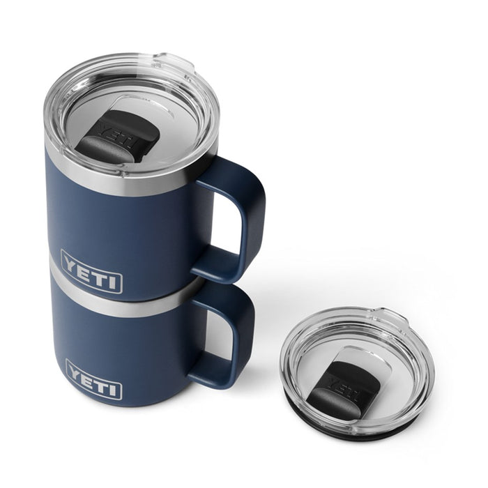 YETI RAMBLER 10oz 296ml STACKABLE MUG CERAMIC LINING [CLR:NAVY]