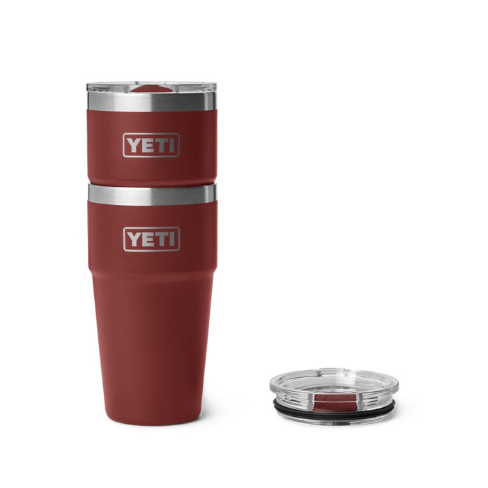 YETI RAMBLER 20oz 591ml STACKABLE CUP [CLR:STAG RED]