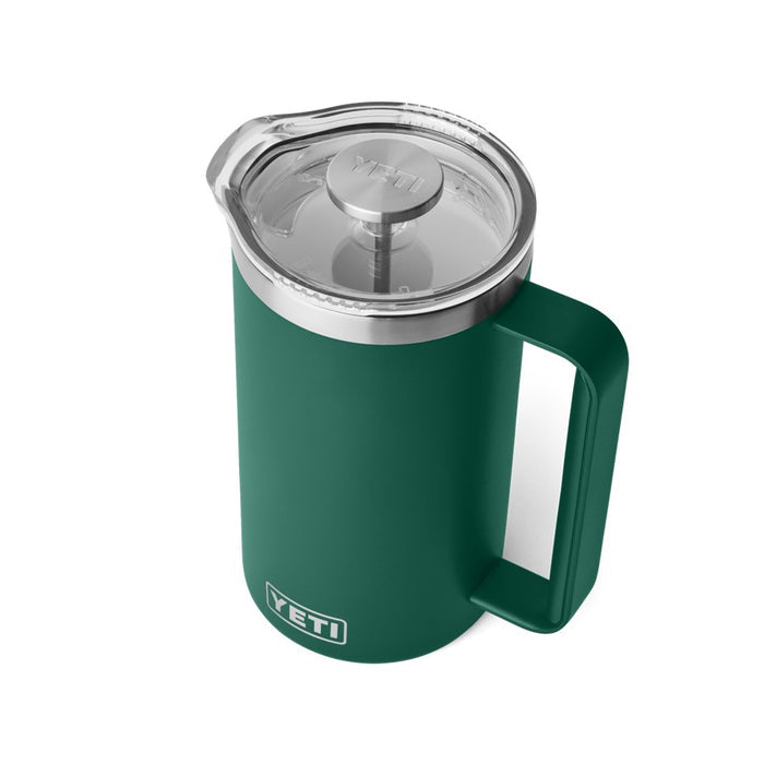 YETI RAMBLER 34oz FRENCH PRESS [CLR:BLACK FOREST GREEN]