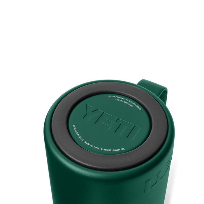 YETI RAMBLER 34oz FRENCH PRESS [CLR:BLACK FOREST GREEN]