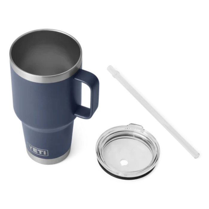YETI RAMBLER 35oz 1035ML MUG WITH STRAW LID [CLR:NAVY]