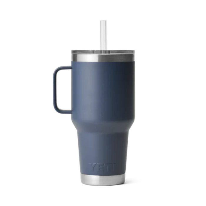 YETI RAMBLER 35oz 1035ML MUG WITH STRAW LID [CLR:NAVY]