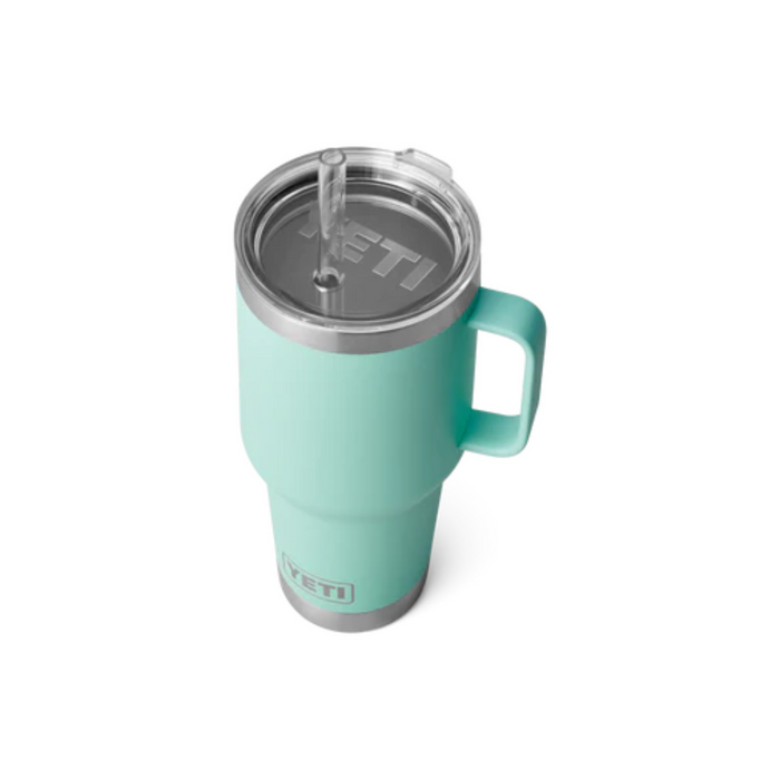 YETI RAMBLER 35oz 1035ML MUG WITH STRAW LID [CLR:SEAFOAM]