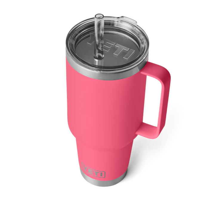 YETI RAMBLER 42oz 1.2L STRAW MUG [CLR:TROPICAL PINK]
