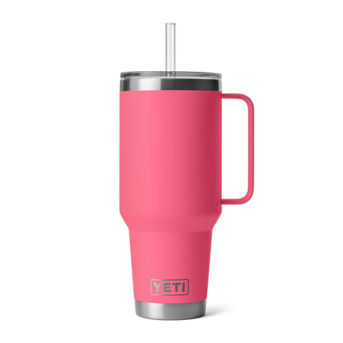 YETI RAMBLER 42oz 1.2L STRAW MUG [CLR:TROPICAL PINK]
