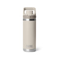 YETI RAMBLER BOTTLE 18oz 532ml WITH FLIP CHUG CAP [CLR:CAPE TAUPE]