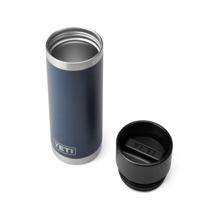 YETI RAMBLER BOTTLE 18oz WITH HOTSHOT CAP [CLR:NAVY]