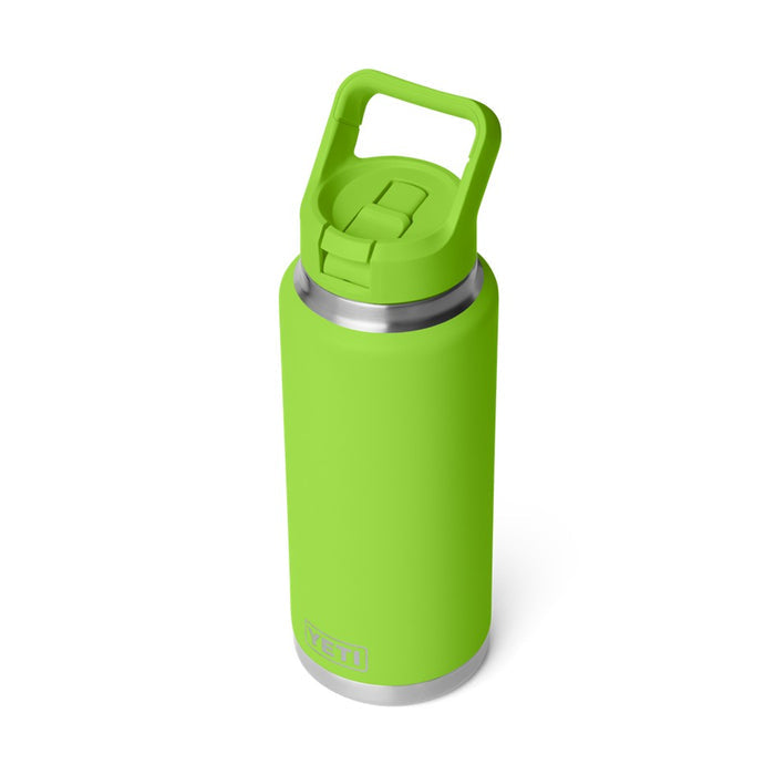 YETI RAMBLER BOTTLE 36oz 1065ML WITH STRAW CAP [CLR:VENOM]