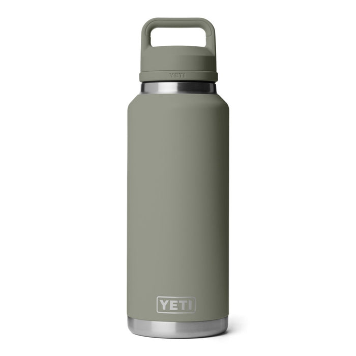 YETI RAMBLER BOTTLE 46oz 1.4L WITH CHUG CAP [CLR:PAMPA GREEN]