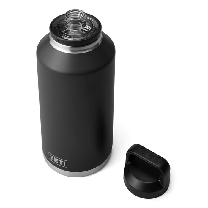 YETI RAMBLER BOTTLE 64oz 1.9L WITH CHUG CAP [CLR:BLACK]