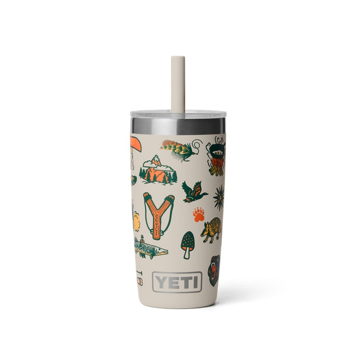 YETI RAMBLER JR 10oz 296ML TUMBLER [CLR:CAPE SUMMER CAMP]