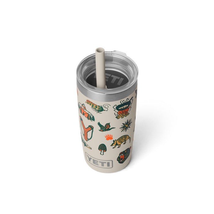 YETI RAMBLER JR 10oz 296ML TUMBLER [CLR:CAPE SUMMER CAMP]