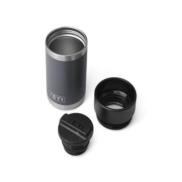 YETI RAMBLER R12 354ML BOTTLE WITH HOTSHOT CAP [CLR:CHARCOAL]