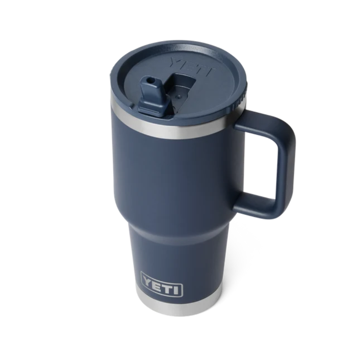 YETI RAMBLER R30oz 887ML TRAVEL STRAW MUG [CLR:NAVY]