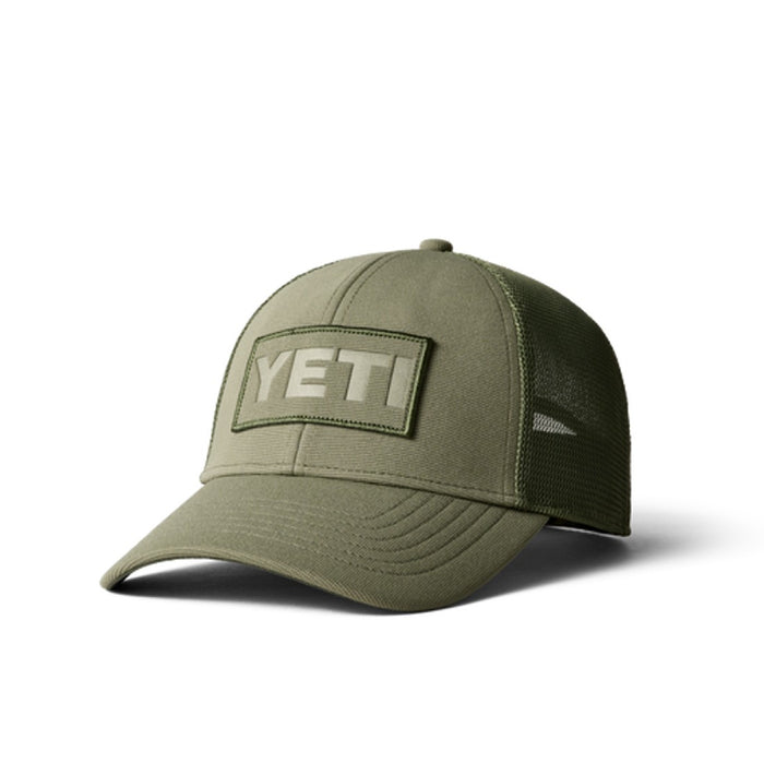 ZNLA YETI PATCH TRUCKER HAT [CLR:OLIVE]