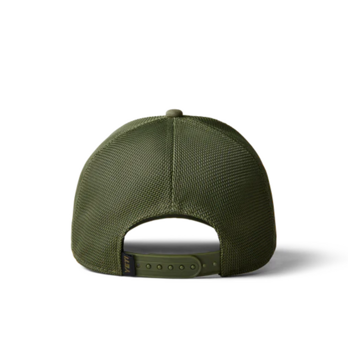 ZNLA YETI PATCH TRUCKER HAT [CLR:OLIVE]