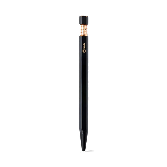 Ystudio Revolve Black Spring Ball Point Pen