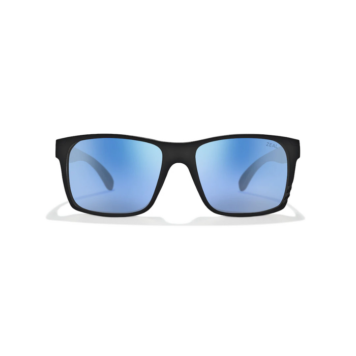 ZEAL OPTICS BREWER [FRAME:GLOSS BLACK LENS:HORIZON BLUE]