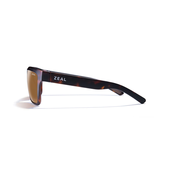ZEAL OPTICS KITTREDGE [FRAME:MATTE BROWN HAVANA LENS:COPPER]