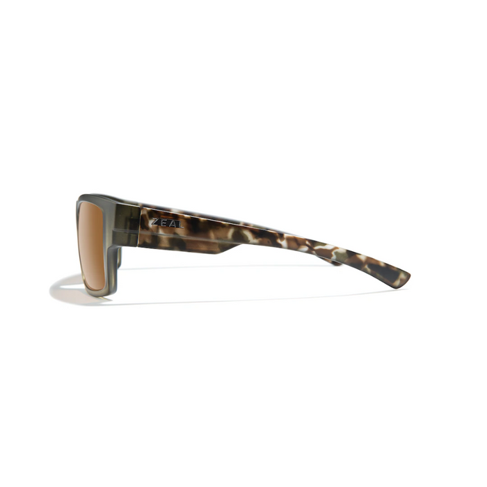 ZEAL OPTICS RIDGEWAY [FRAME:MATTE KHAKI LENS:COPPER]