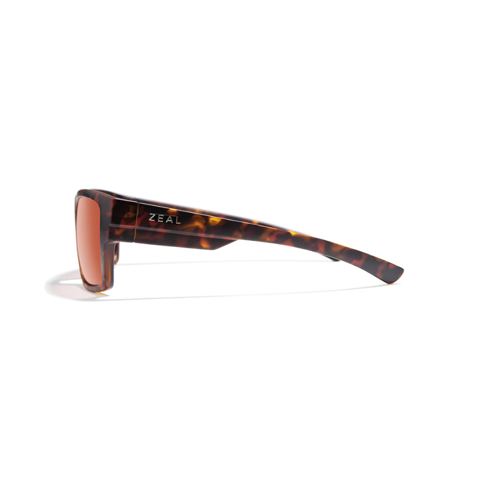 ZEAL OPTICS RIDGEWAY [FRAME:MATTE RED TORTOISE LENS:ROSE]